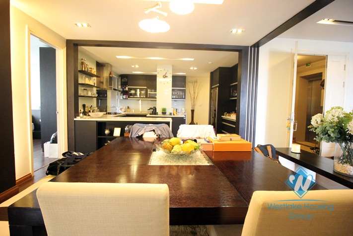 Decorated and luxurious apartment for rent in Ciputra, Ha Noi